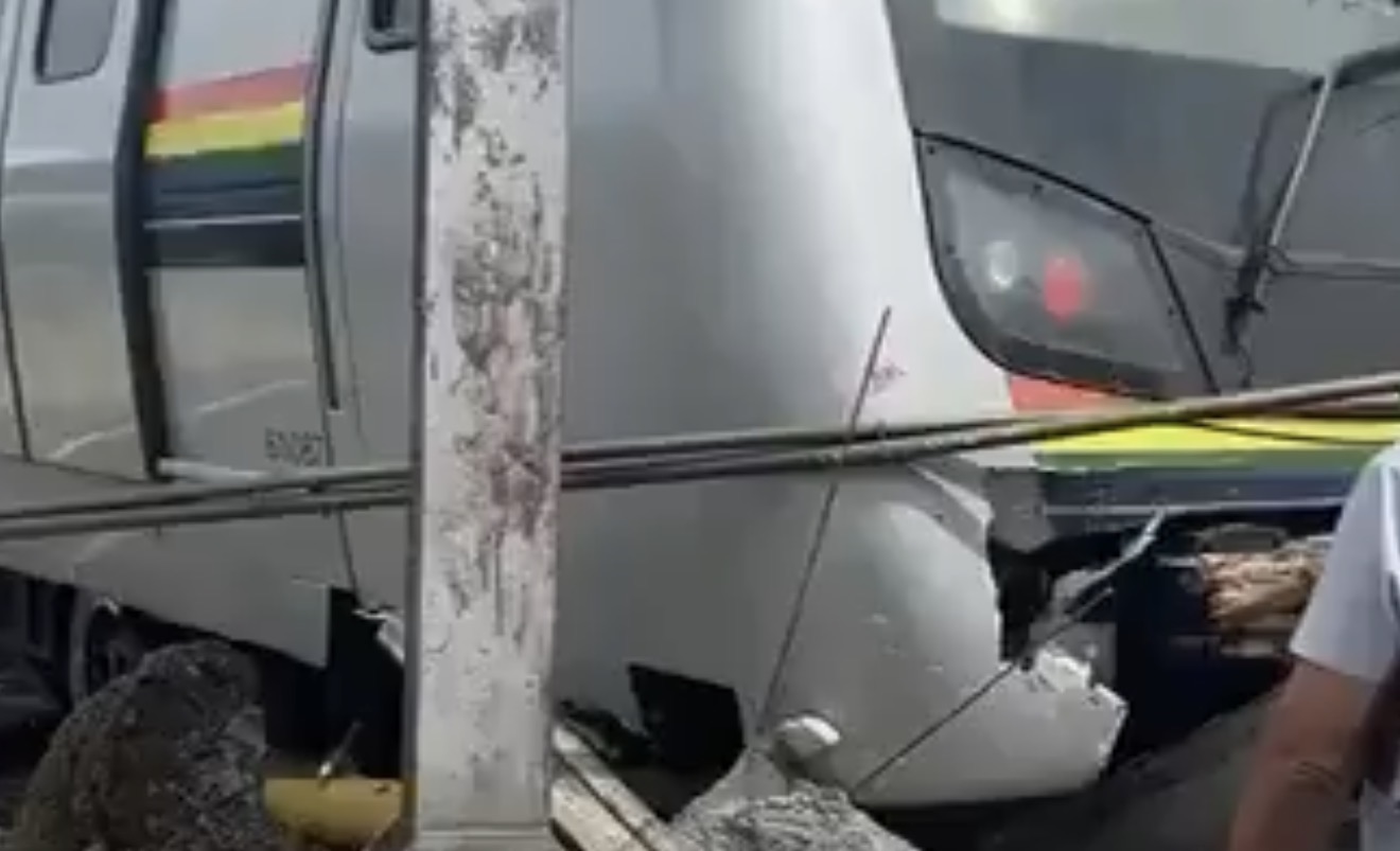 Denuncian descarrilamiento de tren del Metro de Caracas en patios de mantenimiento de Propatria