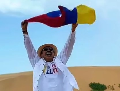Luis Silva  llevó esperanza a Playa Grande y cantó 
